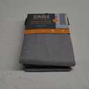 Blackout Curtains for Bedroom - Palisade 52" x 63" Insulated Darkening Single Panel Grommet Top Window Treatment Living Room, Mineral