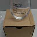 Gelid 50th Birthday Gifts for Women and Men Wine Glass - Funny Is You 50 Gift Idea for Mom Dad Husband Wife  50 Year Old Party Supplies Decorations for Him, Her - 15oz