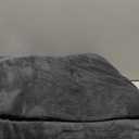 Electric Heated Blanket 72"x84" Full Size - Dual-Sided with Microplush & Sherpa Fabric, 4 Heat Settings & 10 Hours Auto Off, Machine Washable - Iron Gray