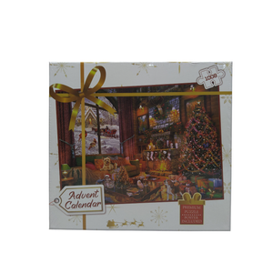 Pack Of 20 Advent Calendar 2024 Christmas Puzzles - 1008 Pieces Christmas Puppy Cat Puzzle Christmas Countdown Calendar 24 Day Puzzle Christmas New Year Gift for Adults Kids