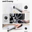 HOTO Wand Cordless Spin Scrubber, Electric Rechargeble Grout Cleaning Brush, IPX7 Waterproof Bathroom Scrubber, 12 Replaceable Brush Heads Version Power Scrubber for Grout, Tiles, Corners, Crevices