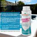 POOLACC Total Alkalinity Increaser for Hot Tub, Raises Alkalinity, Stabilizes pH Fluctuation, Keeps pH Balanced, Spa Maintenance Chemicals, 38oz