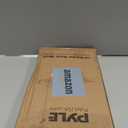 Pyle 19-Inch 1U Server, Vented Shelves for Good Air Circulation Cantilever Wall Rack, Universal Device, Cabinet Shelf, Computer Case Mounting Tray, Black (PLRSTN14U) (Single Pack)