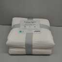 Great Bay Home 100% Natural Cotton Duvet Cover Set, King/ California King Size - Honeycomb Waffle Cream Duvet Cover with Button Closure & 2 Pillow Shams - Boho Bedroom Decor