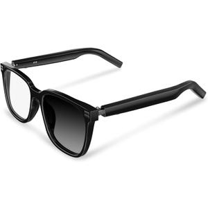 Smart Glasses, Photochromic Anti Blue Light Bluetooth Sunglasses, UV400 Protection, Open-Ear Audio, Hands-Free Calls, Voice Assistant, Wireless Eyewear for Men Women