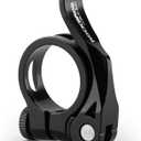 ROCKBROS Aluminum Bike Seat Post Clamp - 31.8/34.9mm Quick Release for 27.2-31.8mm Seat Tubes
