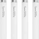 18 Inch F15T8/CW Fluorescent Light Bulbs, Cool White 4100K, T8 15 Watts Fluorescent Bulb Replacement Tube for Counter and Cabinet Fixture, G13 Base - 4 Pack