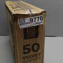 Zober Premium Quality Space Saving Luxurious Velvet Hangers Strong and Durable Hold Up to 10 Lbs  360 Degree Chrome Swivel Hook  Ultra Thin Non Slip Suit Hangers, Royal Red/Burgundy  50 Pack