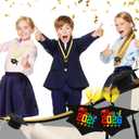 Sratte Kindergarten Prek Preschool Graduation Medals for Kids, Bulk Kinder Pre-k Graduation Gifts with Yellow Ribbon, End of Year Student Gifts Party Favors Supplies, 2 Inch