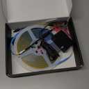 COB LED Strip Light 3000K 40FT/12M warm white led strip Dimmable High Lumen Strip with IR Remote 24V UL Certified Adapter Suitable Adhesive Indoor COB LED Strip for Bedroom Living Room, Shelf, Cabinet