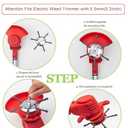 Steel Wire Grass Trimmer Head, 2025 New String Trimmer Replacement Head, Fits Electric Weed Trimmer with 5.5mm(0.2inch) Bore Size, 6 Inch Steel Wire Weed Brush Cutter Trimmer Head (1PCS)