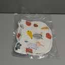 Memory Foam Baby Travel Pillow,Portable Cute Cartoon Bear Soft and Cozy Pillow,Breathable Bedding Set for Infants for Small Boys and Girls Prevent Flat Head