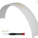 Studio 3 Headband Replacement - Durable & Comfortable Cushion, Compatible with Studio 3 Wireless(A1914) & Studio 2 Wired/Wireless (B0500/B0501) Headphones (Studio 3-White)
