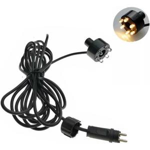 Wholesale Fountain Submersible LED Light Fountain Ring (6-LED no AC Plug) for Garden, Square, Yard (Warm White,1)