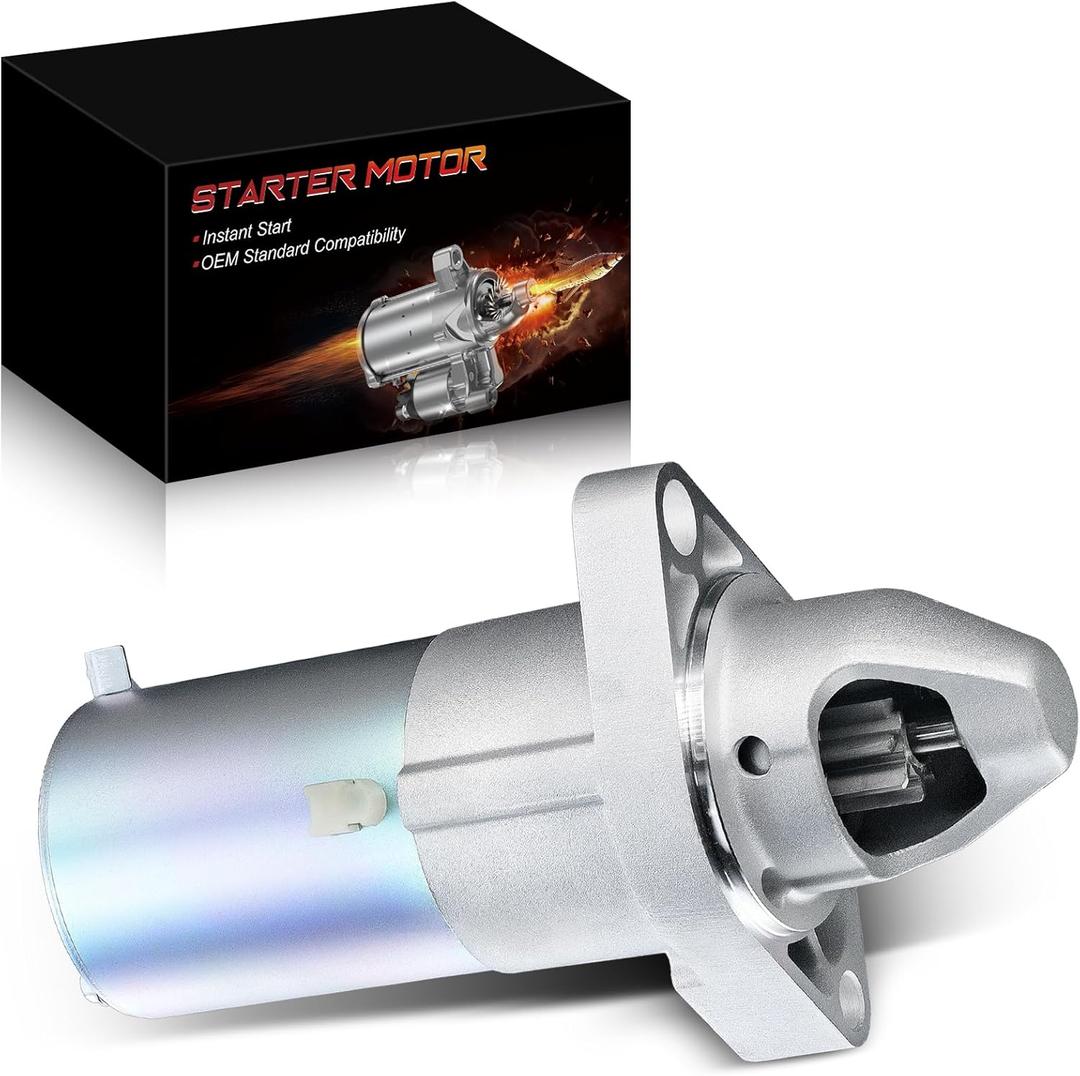 Starter Motor for:-Honda CRV 2007-2011 2.4L, Accord 2006-2012 2.4L, Civic Si 2006-2011 2.0L, Element 07-11, for:-Acura TSX 2006-2014 2.4L, 12V 1.6KW 9-Teeth, Replace OE# 17960N 31200R40A01