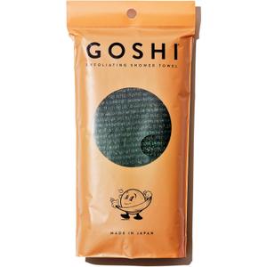 GOSHI Exfoliating Shower Towel - Rip-Resistant Exfoliating Washcloth for All Skin Types - Moss Green 