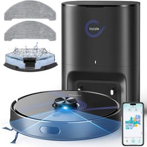 Vyzzle Robot Vacuum and Mop, 8000Pa for Pet Hair, Carpet, Hard Floors, E20