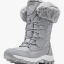 HOBIBEAR Girls Winter Snow Boots 41