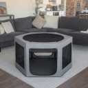 COZYPUP Pet Playpen Hexagon - Gray