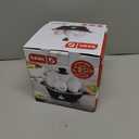 Dash Rapid Egg Cooker - Boiler, Poacher & Steamer - Includes Measuring & Recipe Guide - Dishwasher Safe - BPA Free - Holds 7 Eggs, Black