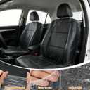 DGSL 330 PCS Disposable Car Seat Covers, Clear Plastic Vehicle Seat Protector Set Includes Wheel Covers, Gear Selector Covers and Handbrake Cover for Auto Truck Bus Accessories