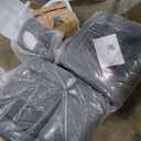 La-Z-Boy Sutherland Ergonomic Bonded Leather Swivel Computer and Desk Chair, Gray (CHR10048B) (Grey)