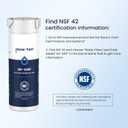 GLACIER FRESH XWF Replacement for GE XWF Refrigerator Water Filter Pack of 3 (Not XWFE)
