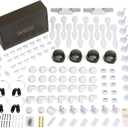 Baby Proof Kit, 112 Packs Baby Proofing Essentials Set - Magnetic Cabinet Locks, Corner Guards, Outlet Plug, Furniture Straps, Door Lever Lock - Child Safety Kit for Cabinets, Stove, Furniture