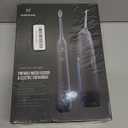 2-1 Oral Clean Kit- Water Dental flosser & Electric Toothbrush Combo- Brushing & Flossing- for Teeth Cleaning and Gum Health (Black)