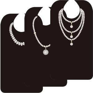 Adult Bibs for Women Washable Waterproof Adult Bib for Eating with Crumb Catcher (Pearl Necklace Bibs -3 Pack)