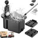 10L0L Golf Cart Ball Washer and Club Cleaner Kit, Detachable Golf Club Head and Ball Washer Golf Cleaner for EZGO Club Car Yamaha (Black)