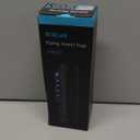 Flying Insect Trap Plug in Mosquito Bug Zapper Indoor Gnat Moth Catcher with 9W Night UV Light, 10 Sticky Glue Board Refills for Home Office White