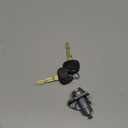 81970-2KC00, Left Front Door Lock Cylinder with 2Keys for Kia Soul 2012-2013, 819702KC00