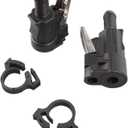 Boat Marine 3/8 Inch 10MM 22-13563Q3 22-13563Q7 Machine and Fuel Tank End Fuel Connect Kit for Mercury Outboard Motor Replacement 13563A3 13563A6 Sierra 18-8091 18-80410-1
