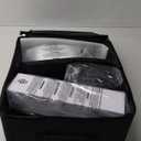 iLive Cinema Pop-Up Film Kit, 720p Projector with 120 Inch Screen, Bluetooth 5.0 Speaker, HDMI/USB/3.5mm, Black, Portable Theater, 21.5 x 17 x 19 cm