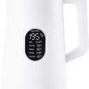1.5L Electric Kettle Stainless Steel, Double Wall Cool Touch Teapot, Fast Boil,5 Temperature Control, LED Display, Auto Shut-Off,Keep Warm Function (Porcelain White)