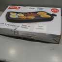 Dash Deluxe Everyday Griddle - Electric Griddle with Removable Plate - Nonstick, Easy-Clean Surface & Anti-Slip Base - Recipe Book Included - Black