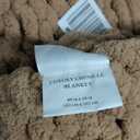 Oeko Tex Standard 100 Luxury Chenille Blanket 40 in x 40 in