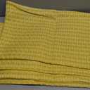 Kevin Textile Outdoor Waterproof Throw Pillow Covers Pack of 4 Farmhouse Decorative Cushion Covers for Garden Patio Tent Balcony Bench Couch Sofa 12x20 Inch, Yellow