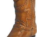 Accents & Occasions Ceramic Cowboy Boot Planter or Flower Arrangement Vase, 6-1/2-Inch