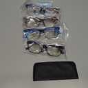 CLASAGA Progressive Multifocus Reading Glasses for Women, Pattern Print Blue Light Block Stylish Ladies Computer Readers (4 Mix Color)