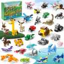 30 Packs Party Favors for Kids, 888 PCS Animal Building Blocks Mini Sets Party Favors for Goodie Bags Stuffers Classroom Prizes Return Gifts Easter Bulk Gifts for Boys Girls Student Ages 6+