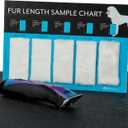Master Grooming Tools Hair Length Sample Chart