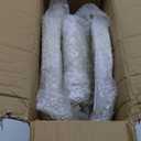 Maxdot 2 Pcs 3 Tier Cupcake Stand Holder, Round Cupcake Stand Serving Tray, Metal Tiered Tray Pastry Dessert Cake Tower Display Stand for Baby Shower Tea Party, Wedding and Birthday (White)