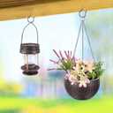 SELEWARE 20 Pcs Stainless Steel Screw Hooks, 2.6 Inch Ceiling Hooks, Heavy Duty Indoor & Outdoor Hanging Hooks for Plants, Kitchens, Cups, Lights