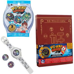 Yo-kai Watch Bundle - Yo-kai Season 1 Watch, Medallium Collection Book, 5 Medals, Instructions