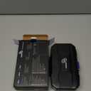 STREBITO Electric Screwdriver 155 in 1 Mini Electric Precision Screwdriver Set, 140 S2 Steel Magnetic Bits, LED Light, 650mAh, Electronics Repair Tool Kit for Computer, PC, Laptop, Phone, RC (Blue)