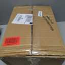 24 Inch Gold PE Rattan Christmas Tree Collar, Handwoven Plastic Wicker Tree Base Cover with Cable Slot and Metal Frame, Waterproof Tree Stand Cover for Small Mini Pencil Xmas Trees, Indoor Outdoor Use