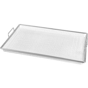 GE Large Capacity Air Fry Basket, Convenient Size, Fits 27" & 30" Ovens, Maximizes Air Flow, Dishwasher Safe, Stainless Steel