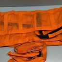 Kaskawise SUV Car Ceiling Cargo Net with Adhesive Straps, Double-Layer Mesh Car Roof Net Storage for Truck, Van, Travel Long Road Trip Camping Interior Accessories 39.3 X 23.6 Inch, Orange